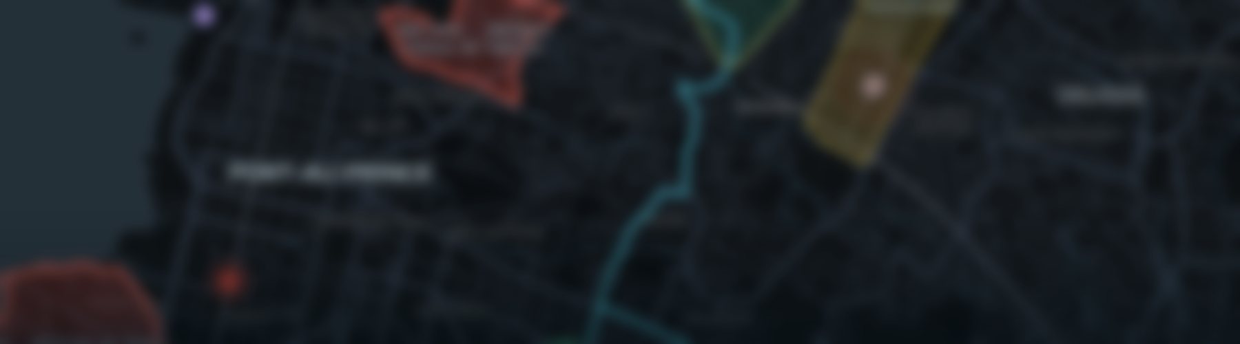 Illustrative preview of the Sentry View map